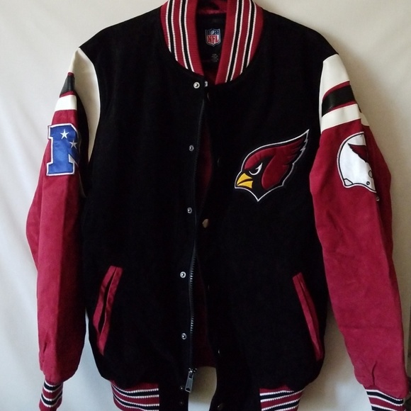 Arizona Cardinals Suede Jacket 